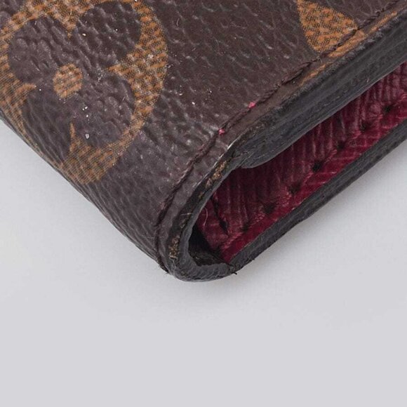 Louis Vuitton Fuchsia Epi Leather and Monogram Canvas Marie-Lou Long Wallet - Picture 3 of 10
